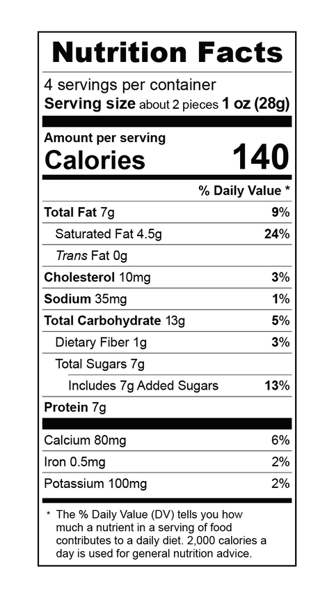 DEFI Milk Chocolate Crispy Superfood Bite