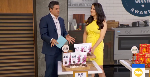 Good Morning America Segment on 2025 GH Best Snack Awards